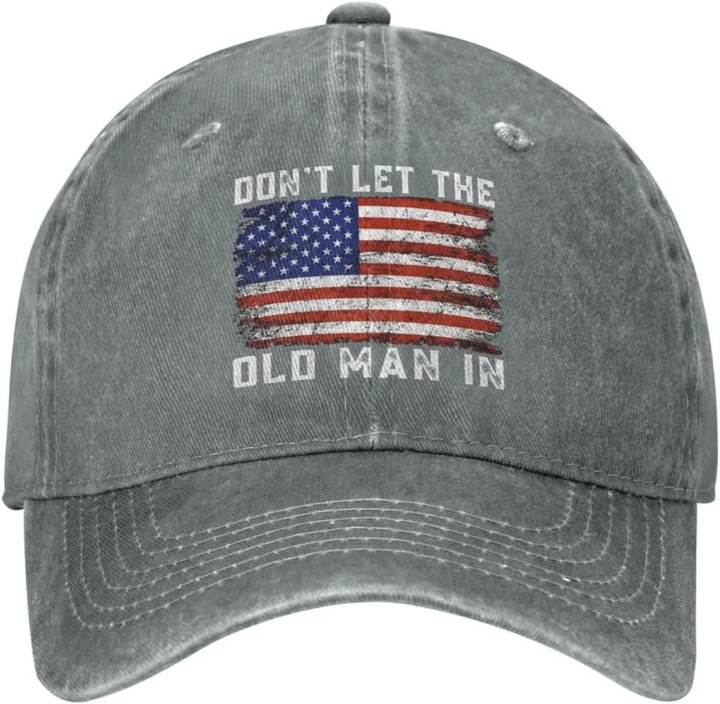 Old Man Hat Dont Let Old Man In Hat for Women Baseball Hats Vintage Hat