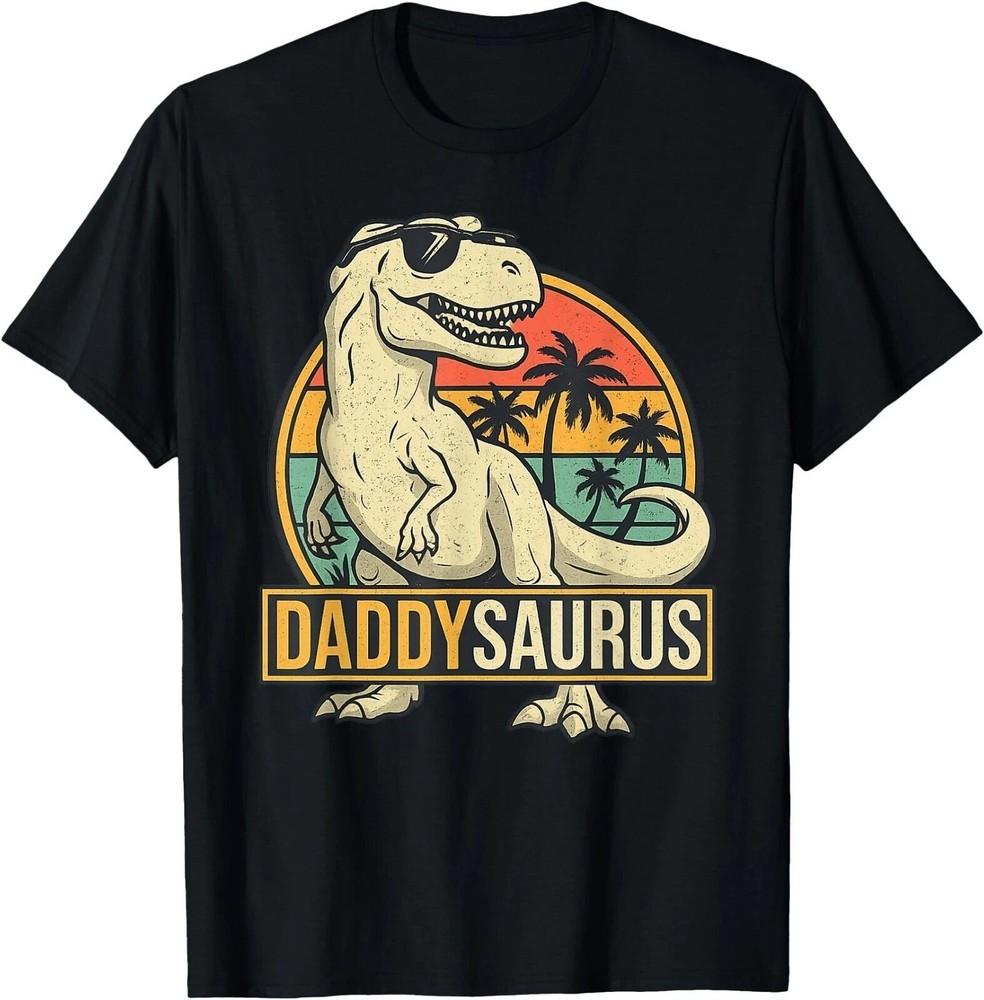 Daddysaurus T Rex Dinosaur Daddy Saurus Family Matching T-Shirt Unisex T-Shirt XXL
