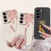 Do Realme C75 4G Etui Uroczne Korona Litery Pokrowiec 6.72'' Odporne na Wstrząsy Etui na Telefon Do Realme C75 C 75 RealmeC75 4G Miękkie Etui Zderzak