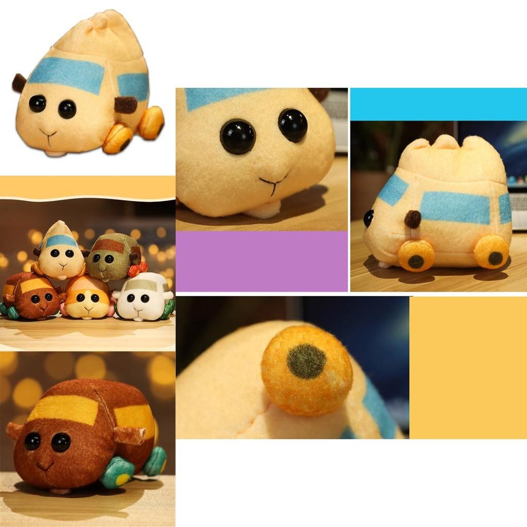 Rozkošní plyšáci Pui Pui Molcar s roztomilým designem morčete Kawaii pro děti