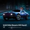 Olans Rc Car 1:64 Hardcore Mustang Rc Drift Car Mini Rc Car Professional Small Proportion Rear Wheel Dri High Quality