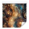Ink Rust and Gold Wallpaper for Living Room and Bedroom 50x1000