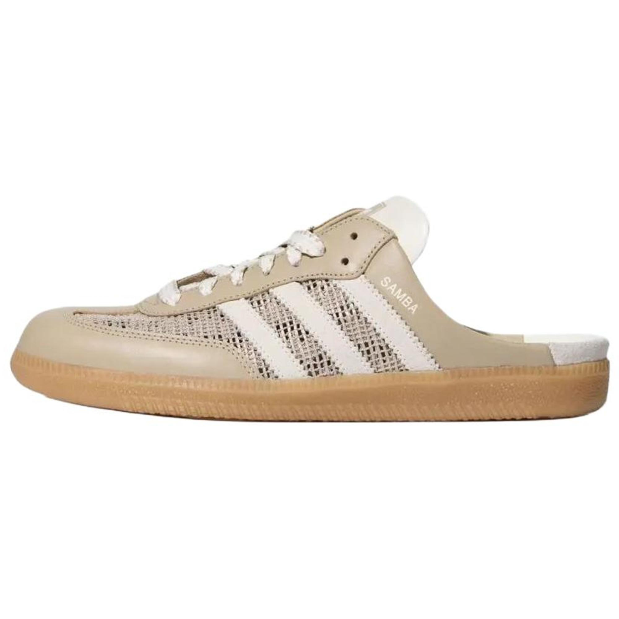 adidas Samba Mule Beige Beige Off White Gum Herren Sneaker HP5051 40