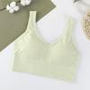 Sports fitness suspenders, small vest for women, summer beauty back bra, back buckle underwear, bottom with chest pad inside