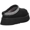 UGG TAZZ Shearling Platform Room US Size 6 1122553 Women's Slippers, Sandals, Shoes, Black, (23.0cm), [Used]