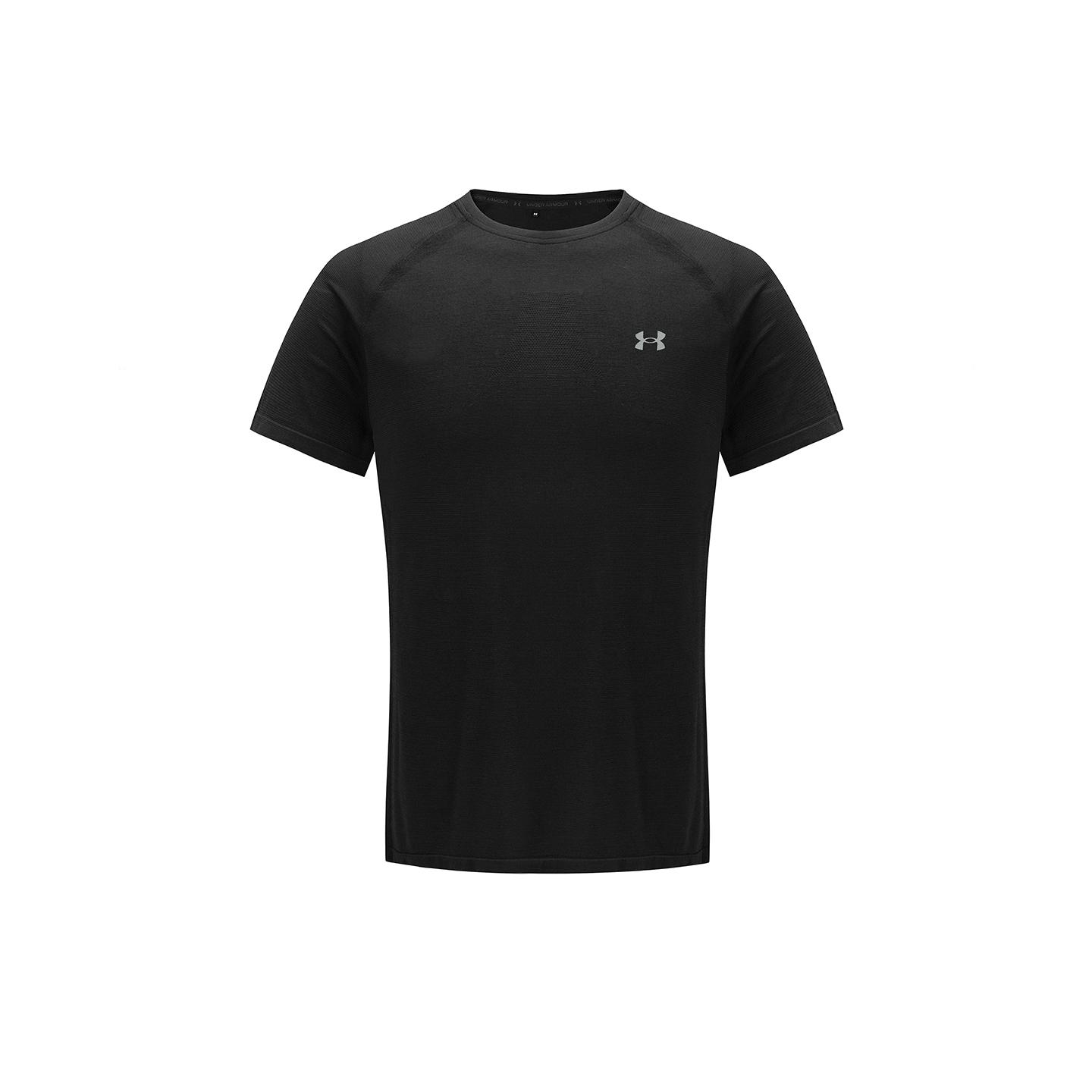 

Under Armour Outdoor Base Layer Tight-Fitting Sports Casual Round Neck High Elastic Breathable Short Sleeve Quick-Dry T-Shirt Unisex Tops 15314208S XL