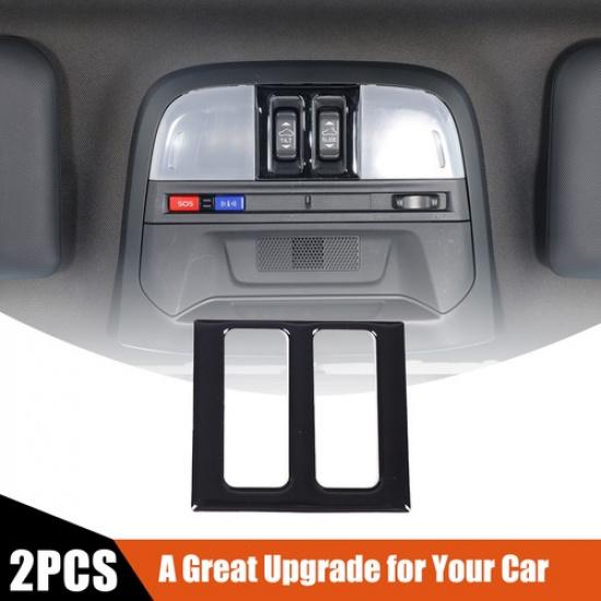 Glossy Piano Black Reading Light Switch Sticker For Subaru WRX STI VB -2024