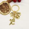 Creative Silver Western Cowboy Hat & Boots Keychain Pendant