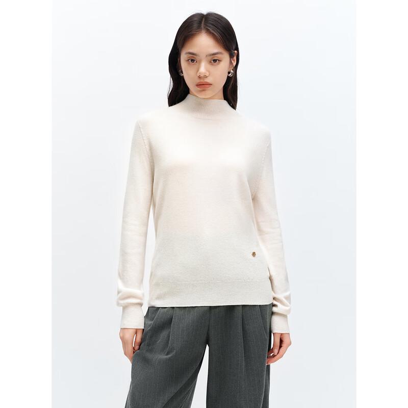 Peacebird Women's Seamless Knit Pullover Sweater D