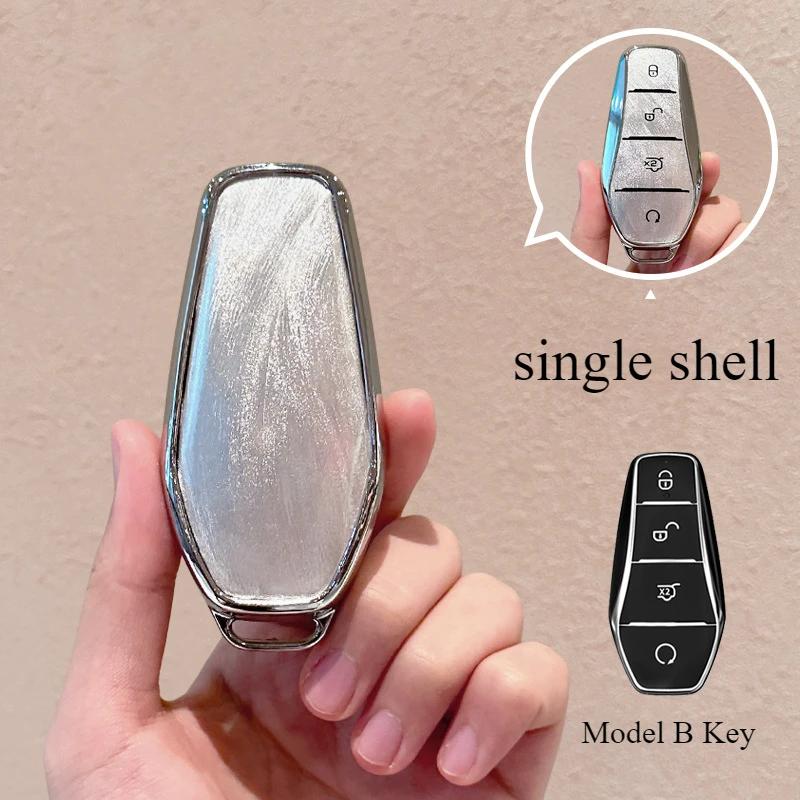 

Suitable For BYD TPU Car Key Seagull/Dolphin/Qin/Han/Song/SEAL U DM-i/ATTO03 Car Key Decoration Full Cover Protective Case