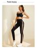 High Waist Hollow Out Yoga Pants – Seamless, Breathable Peach Lift Leggings for Women