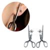 Retro Style Dangle Earring Quirky Scissor Shaped Ear Stud Accessory Trendy Individuality Ear Ornament for Fashion Lover