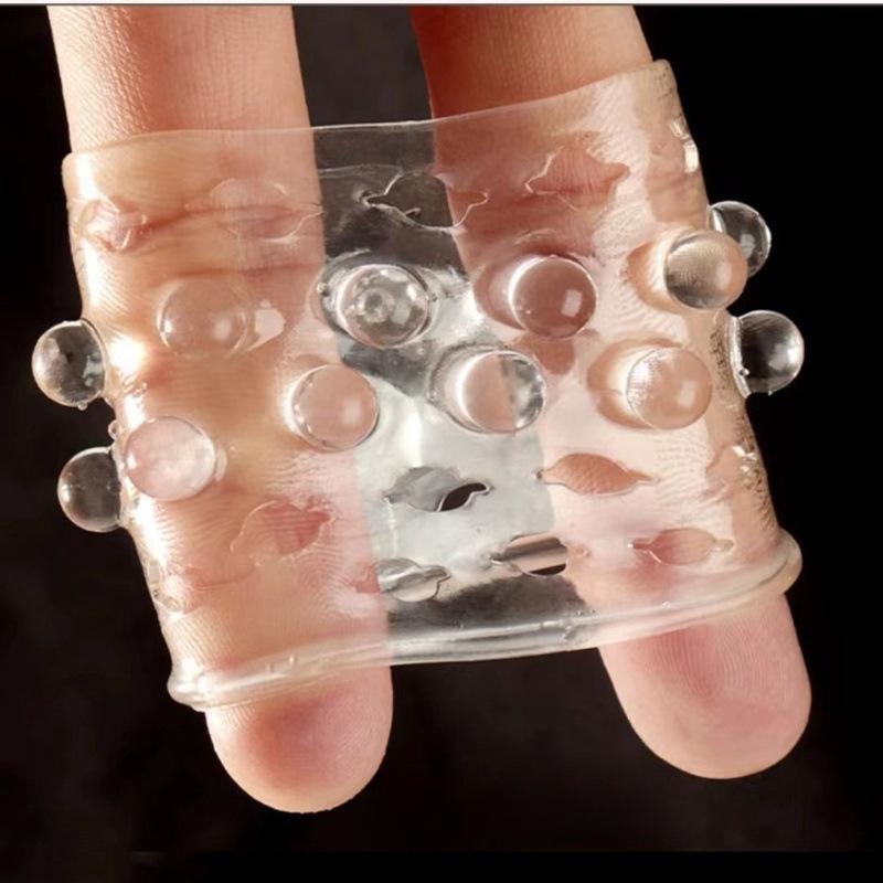 Hollow In Pearl Ball Spiked Condom Sheep Eye Ring Penis Ring Delayed Locking Ring Couple Adult Sexual Product