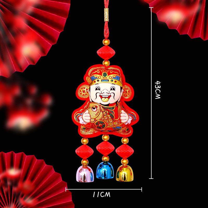 New Year Decoration Horse Year Door Tassel Pendant Chinese Spring Festival Hanging Decoration Tet Hanging Ornament