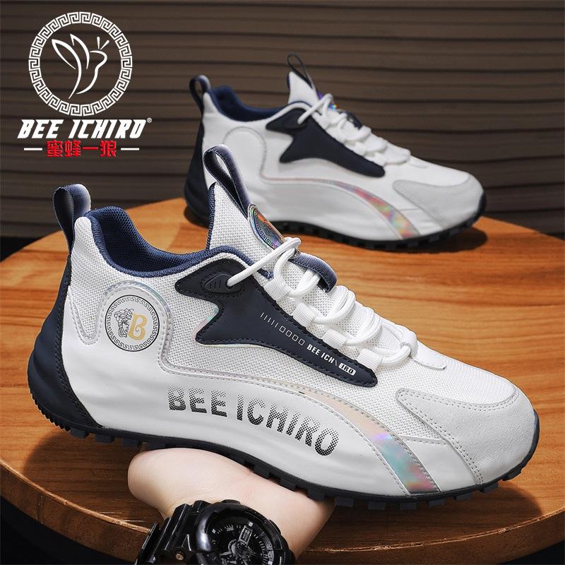 Men's shoes new sports shoes summer breathable tide brand high-end heightening sole shoes