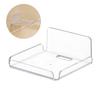 Camera Wall Shelf Versatile Small Security Camera Wall Mounting Bracket Waterproof Transparent for Speakers Plants Books