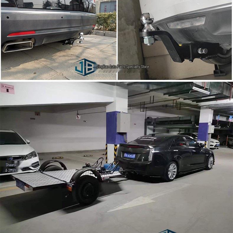Cadillac CT5 Towing Hitch & Rear Bracket for Trailer Bar Modification