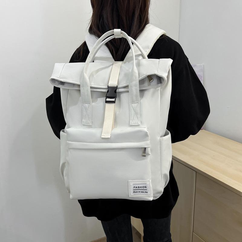 Schoolbag1011 New Large Capacity Travel Backpack Men's and Women's Backpacks Couple Versatile Computer Bag College Style School Bag Women's