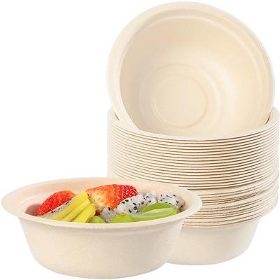 Biologisch abbaubare Einwegschüsseln aus Zuckerrohrzellstoff