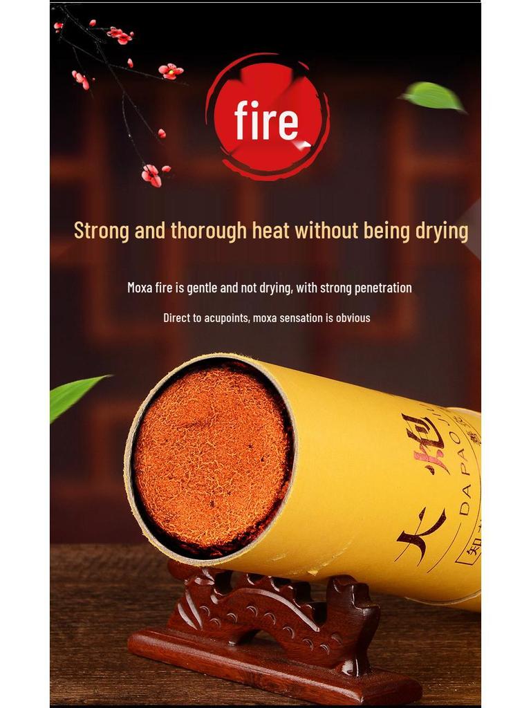 7cm Thunder-Fire Moxibustion Stick - Household Thickened Moxa Wool Column