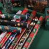 Christmas Tree & Elk Gift Wrap - Thick Coated Paper