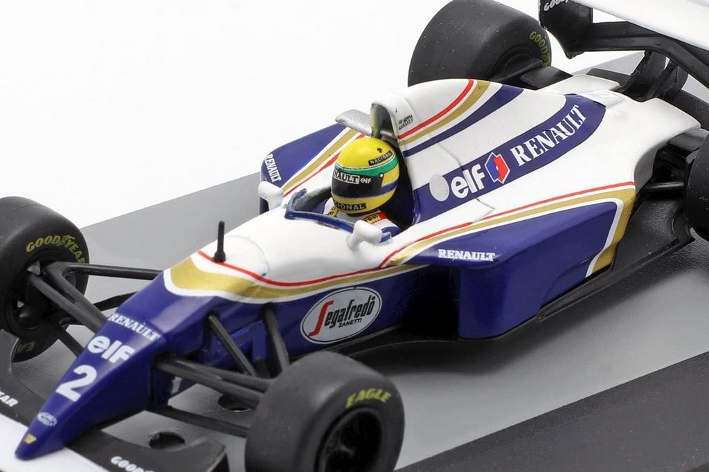 F1 Mini-Auto, GP von Brasilien 1994, Ayrton Senna Rothmans Williams Renault AYRTON SENA 1/43 [Williams FW16] [Artikel]