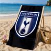 Toalla de Playa de Microfibra con Diseño del Escudo del Tottenham, Suave y Absorbente, Secado Rápido, Ideal para Viajes de Verano, Esencial para la Playa, Piscina