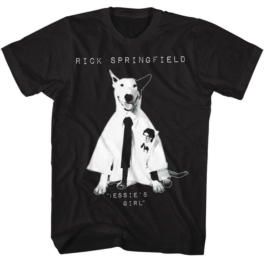 Rick Springfield Working Class Dog Cotton Black S to 5XL Concert Shirt SN725 Unisex T-Shirt XXXXL
