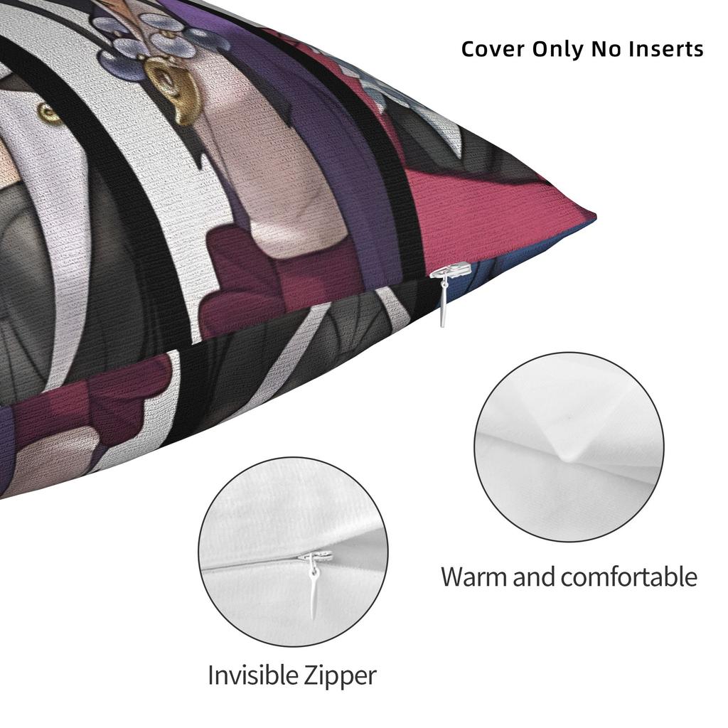 Pillow Case Ace Attorney Comfy Pillow Cover For Chair Sofa Home Decor Funny Pillowcases