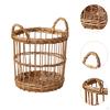 Weiden Aufbewahrungskorb Obst Gemüse Dekorativ für Spielzeug Rattan Organizer Schlafzimmer