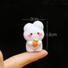 Adorable White Rabbit Figurine Blind Box - Cute Gift & Micro Landscape Decor
