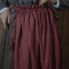 JAMMER Plait overskirt - brick brown plate overskirt