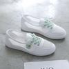 Little White Shoes Women's Summer Thin Mesh Breathable Mesh Shoes Korean Version Versatile Student Children Flat-bottomed Lazy Shoes