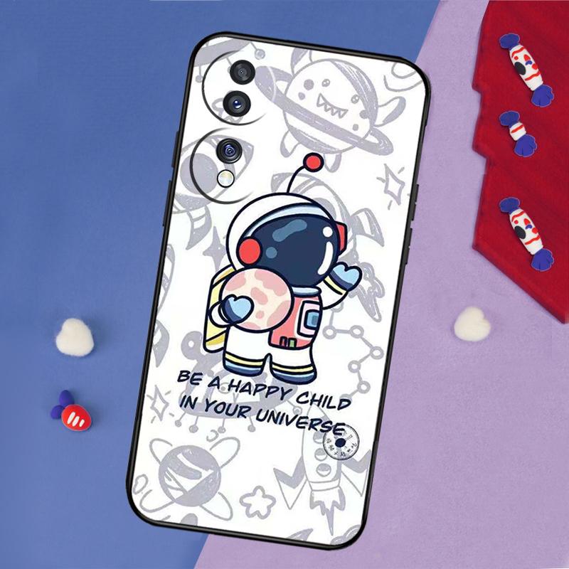 Astronaut Spaceship Case For Honor 200 Pro 50 70 90 X8a X9a X8 X9 X8b X9c X9b Honor Magic 7 Lite 5 6 Pro Cover