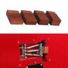 4Pcs 4 Sizes Wood Guitar Floating Tremolo Trem Wedges Replacement Floating Tremolo Set Up Blocks Guitar Part Easy To Use