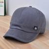Short-brim baseball cap, fashionable and versatile, Korean style, solid color, duckbill hat, outdoor sports, sun protection cap