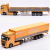 Stunning 150 Scale Diecast Alloy Transporter Truck For Kids Open-top Kdw Model