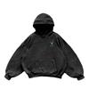Tokitou Muichirou Print Hooded Anime Demon Slayer Streetwear Men Women Washed Cotton Hoodies Loose Pullover Harajuku Sweatshirt