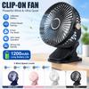 Clip/Stand/Hang Design Clip-on Fan 720° Rotation Cooling Fan Mini Desktop Electric Fan  Home