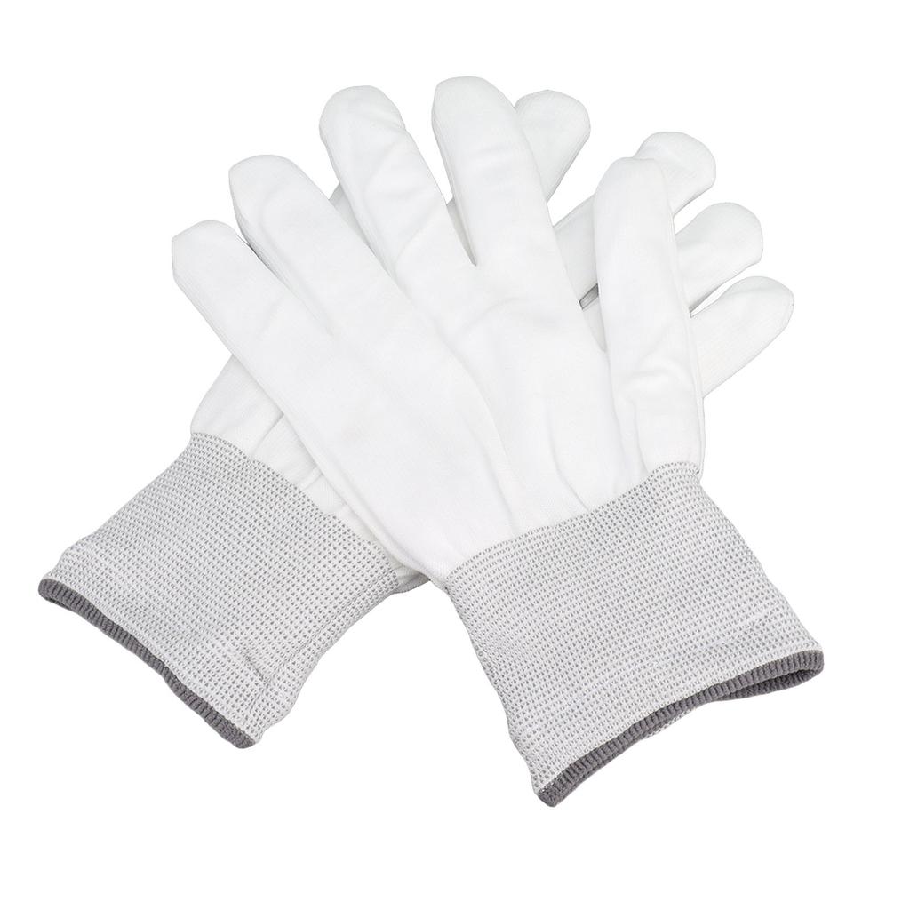 2pcs LED Glowing Gloves Cloth Skeleton Glowing Light Gloves for Dance Halloween Children