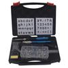 28-Piece Adjustable Temperature Soldering Iron Set with Pyrography Pen - 110V European Standard