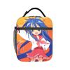 Anime Heat-keeping Meal Tote Compact Jujutsus Kaisens Anime Meal Container Thermal Bag Tote Lunch Box Food Handbags