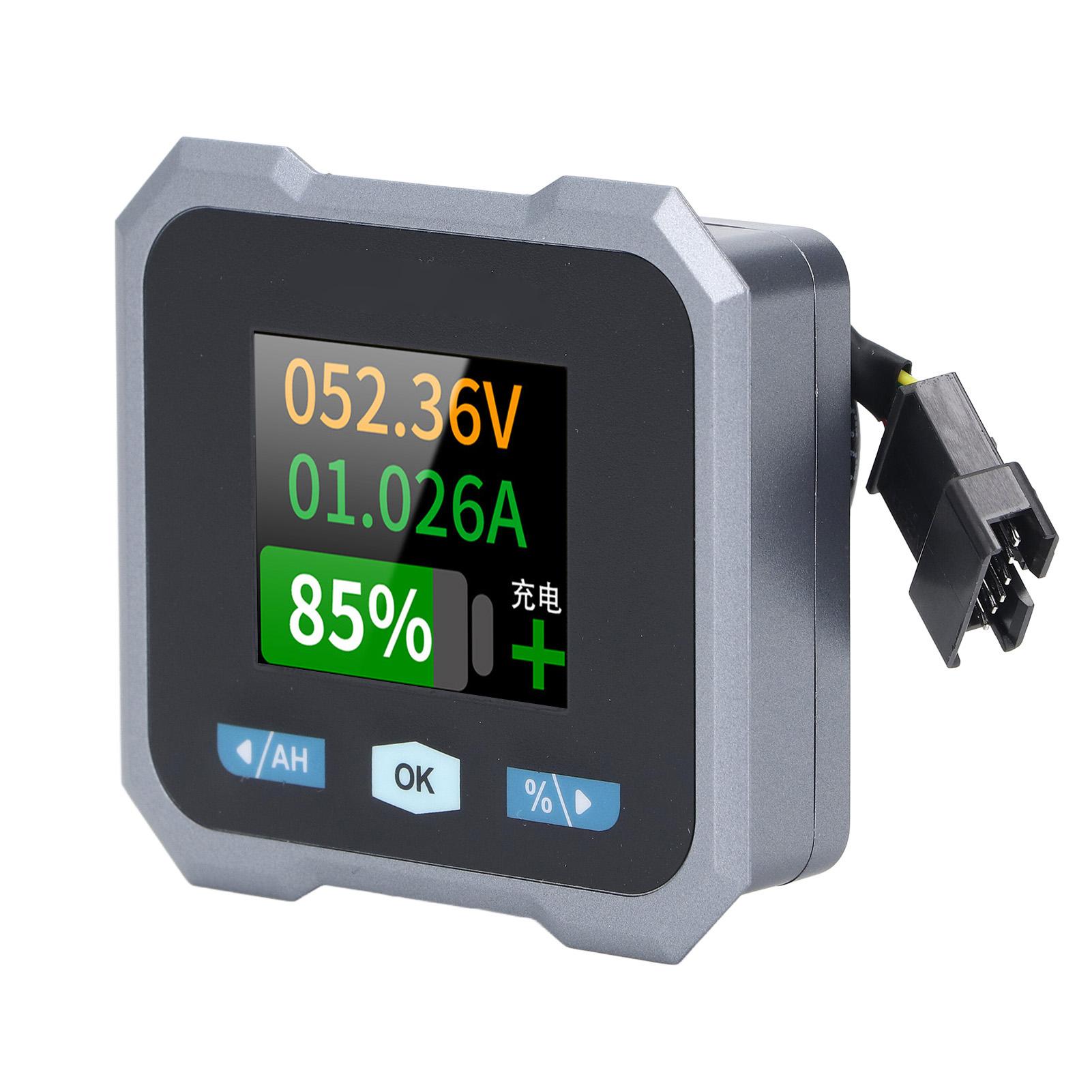 

Монитор батареи с шунтом 10100В 0100A 1,8-дюймовый ЖК-водонепроницаемый Bluetooth-монитор аккумулятора для