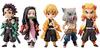 BANPRESTO Demon Slayer: Kimetsu No Yaiba World Collectible Figures Set of 5 (Tanjiro, Nezuko, Zenitsu, Rengoku, Inosuke)