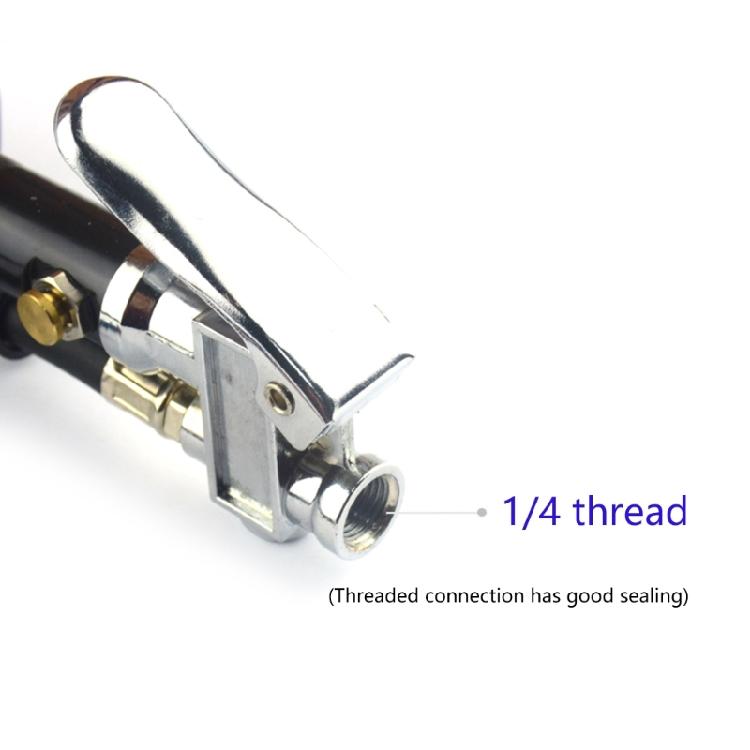 Professional Quick Response Tire Pressure Tester Inflation Tool with Digital Display for Mechanic Automotive Enthusiasts