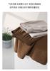 Wrinkled mulberry silk half skirt 2026 summer commuting versatile elastic waist mid long A-line umbrella skirt