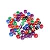 1Pack/40Pcs Digital Bird Foot Rings Inner Diameter 4mm/4.7mm Aluminum Pigeon Parrot Identification Rings Random Number Mix Color