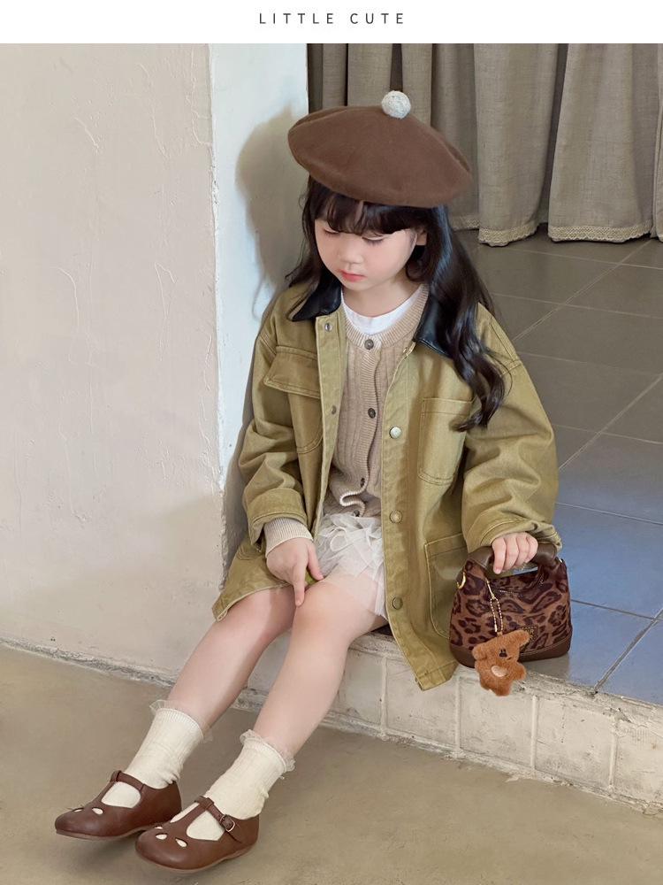 2025 Korean Trendy Plaid Kids Crossbody & Handheld Mini Crescent Bag