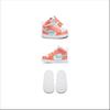 Jordan Air Jordan 1 Cushioning Support Mid top Toddler Shoes Sweet Orange Ice Cream Infant And Toddler AT4613-814