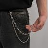 European and American Hip Hop Cross Trouser Chain Men's Fashion Personalized Jeans Hanging Chain Men's Waist Chain Hanging Accessories